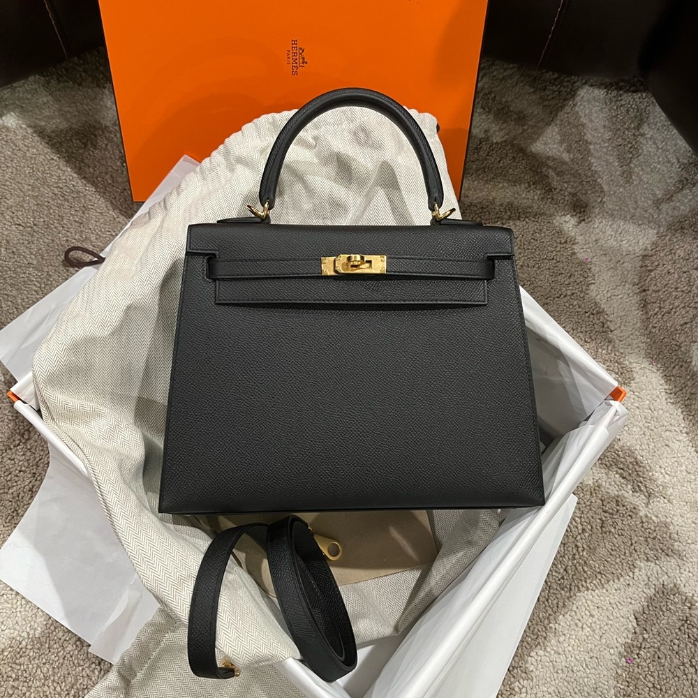 Hermes Kelly 25 black
